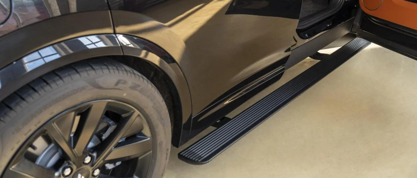 Выдвижные пороги — комплект